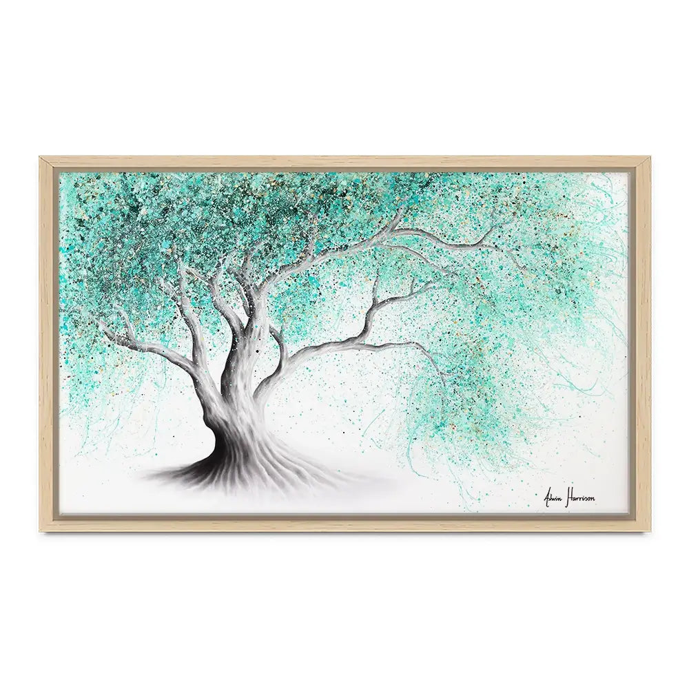 Mint Dream Tree Canvas Print Mint Dream Tree Canvas Print wall art product Ashvin Harrison