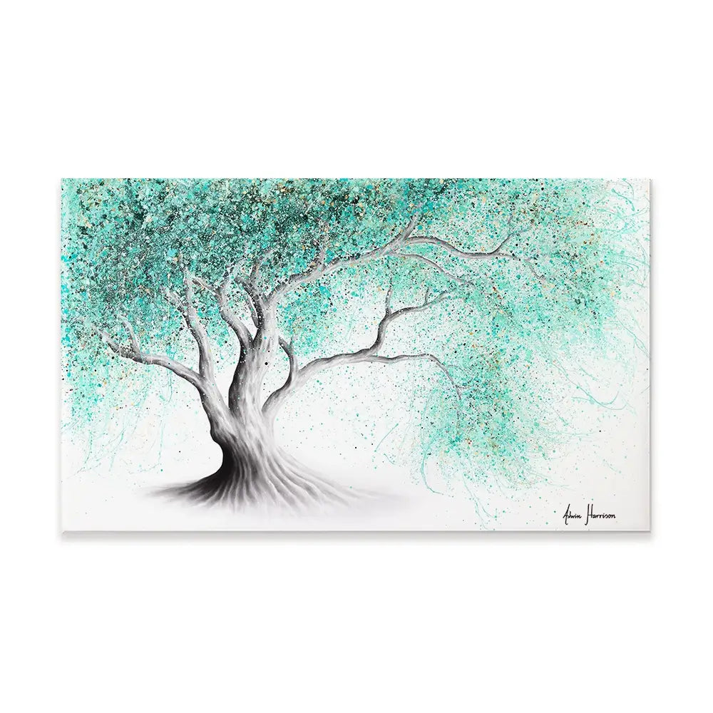 Mint Dream Tree Canvas Print Mint Dream Tree Canvas Print wall art product Ashvin Harrison