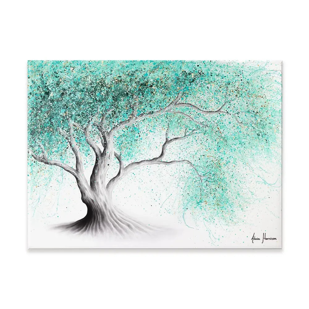 Mint Dream Tree Canvas Print Mint Dream Tree Canvas Print wall art product Ashvin Harrison