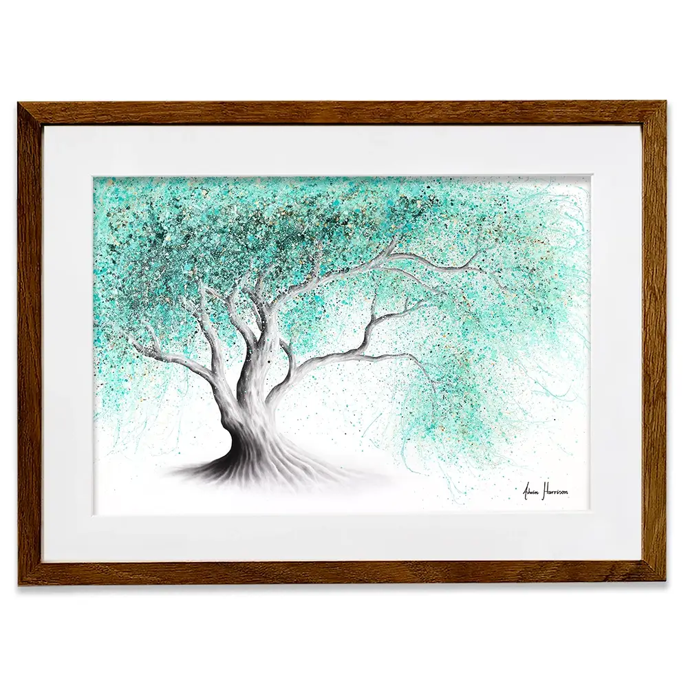 Mint Dream Tree Framed Art Print Mint Dream Tree Framed Art Print wall art product Ashvin Harrison