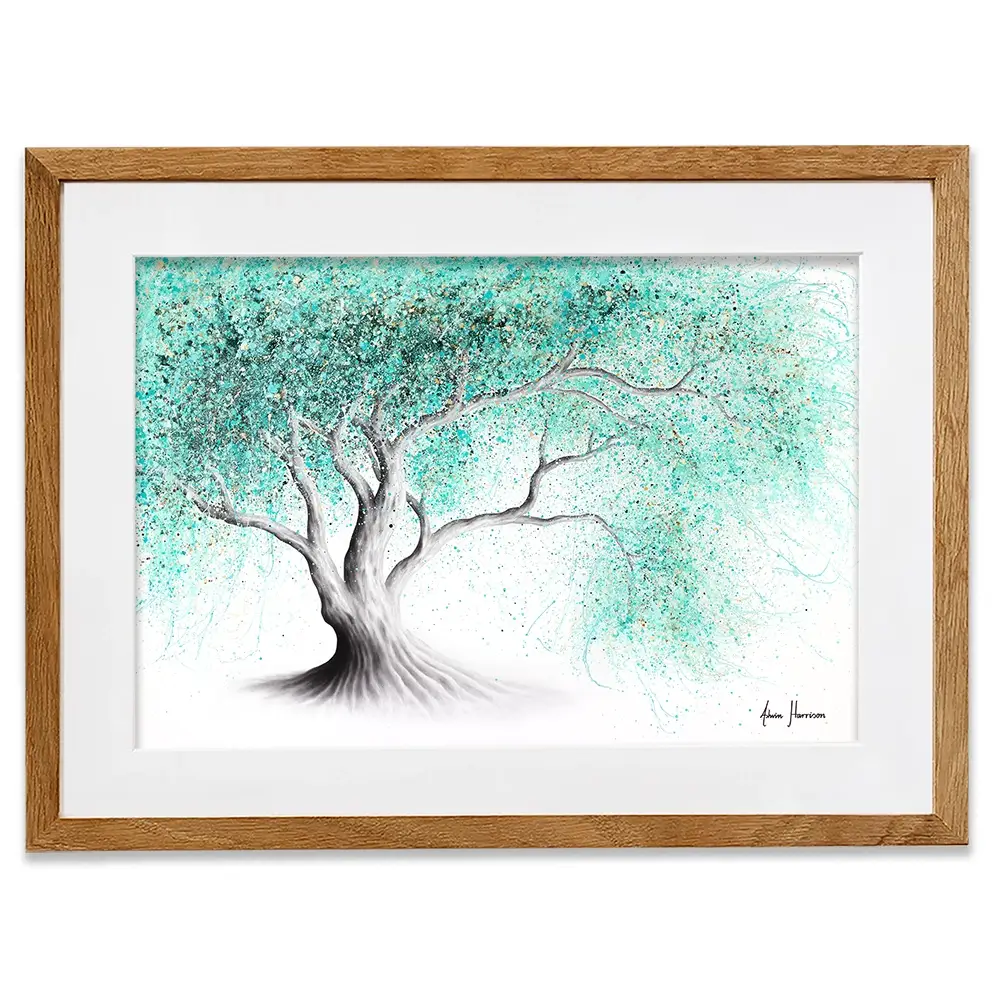 Mint Dream Tree Framed Art Print Mint Dream Tree Framed Art Print wall art product Ashvin Harrison