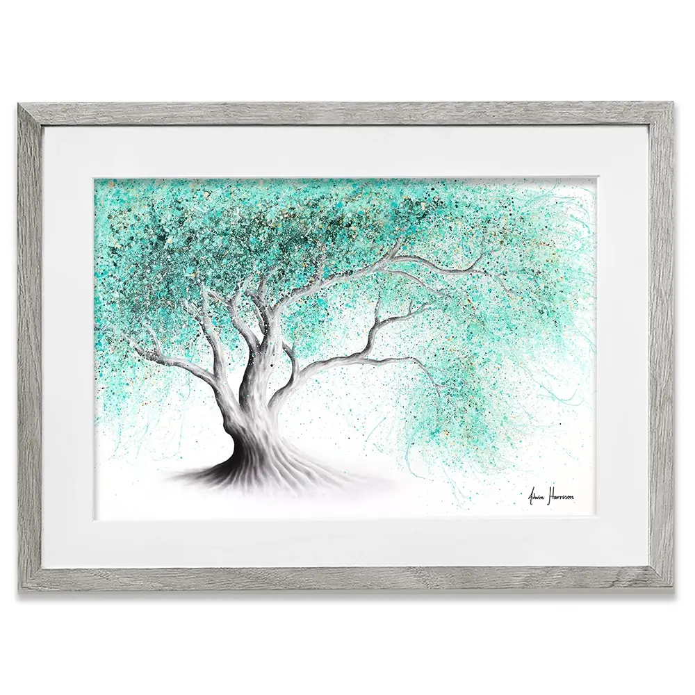 Mint Dream Tree Framed Art Print Mint Dream Tree Framed Art Print wall art product Ashvin Harrison