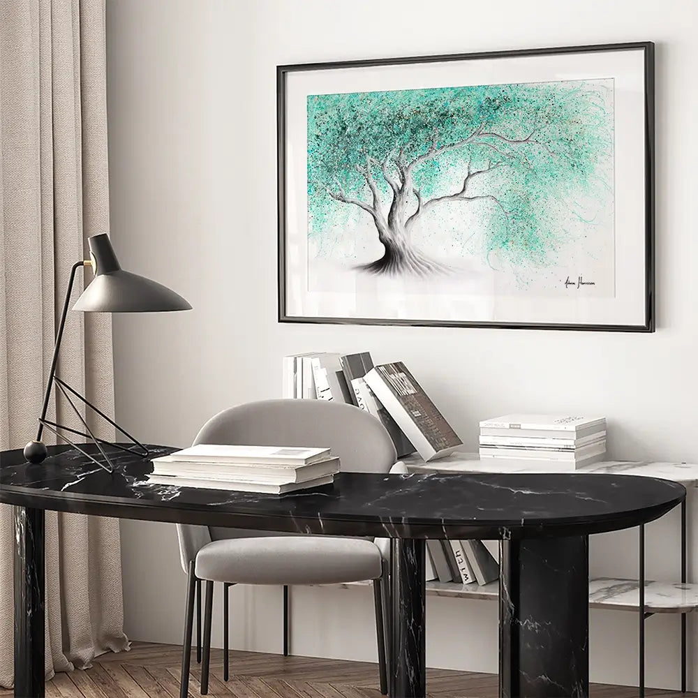 Mint Dream Tree Framed Art Print Mint Dream Tree Framed Art Print wall art product Ashvin Harrison