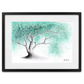 Mint Dream Tree Framed Art Print Mint Dream Tree Framed Art Print wall art product Ashvin Harrison