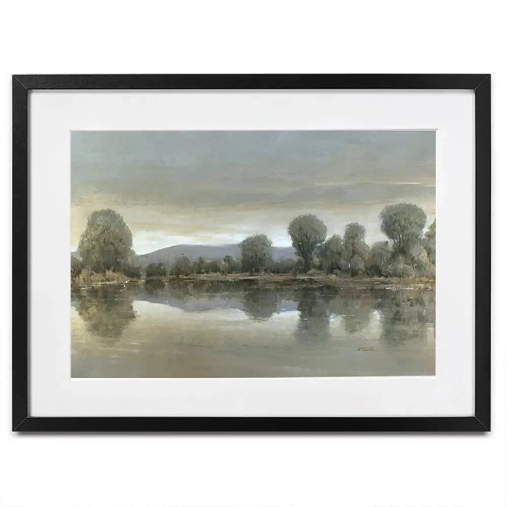 Mirror Lake 1 Framed Art Print Mirror Lake 1 Framed Art Print wall art product Tim O'Toole