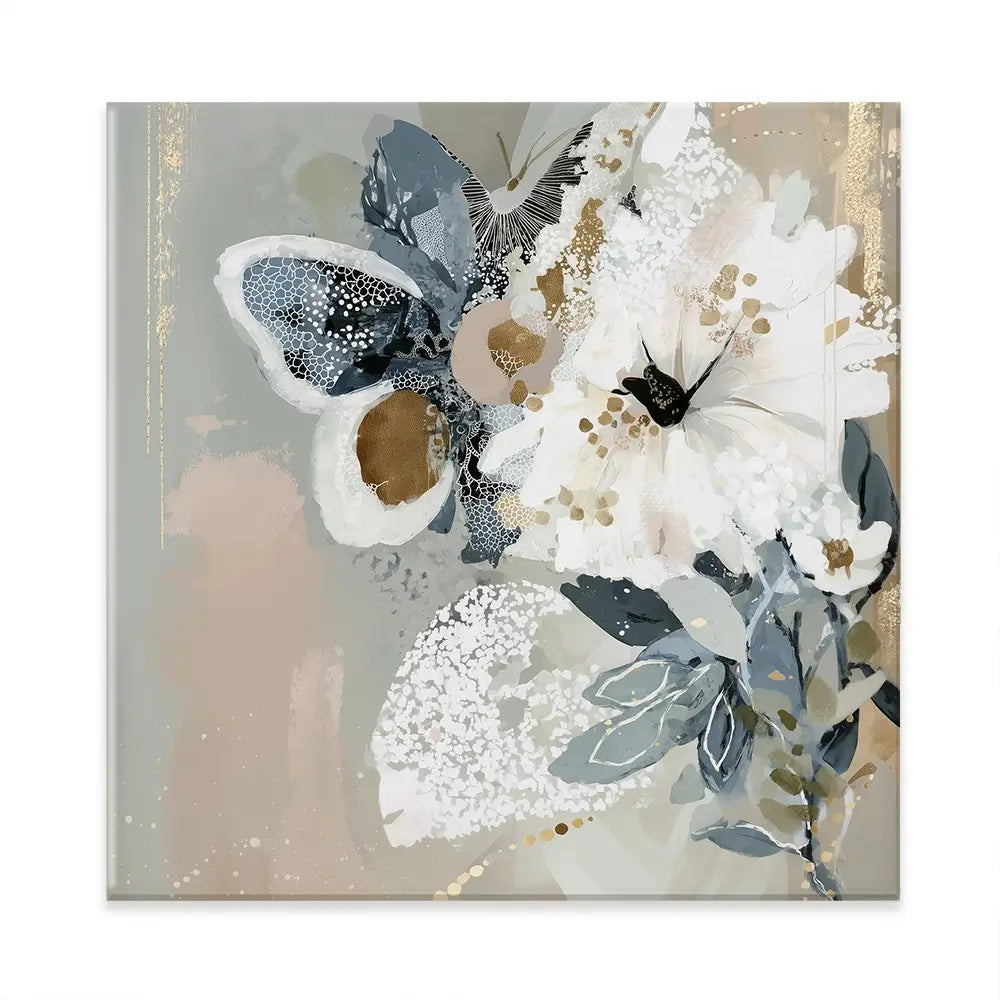 Mistwing Abstract Square Canvas Print Mistwing Abstract Square Canvas Print wall art product Bella Eve