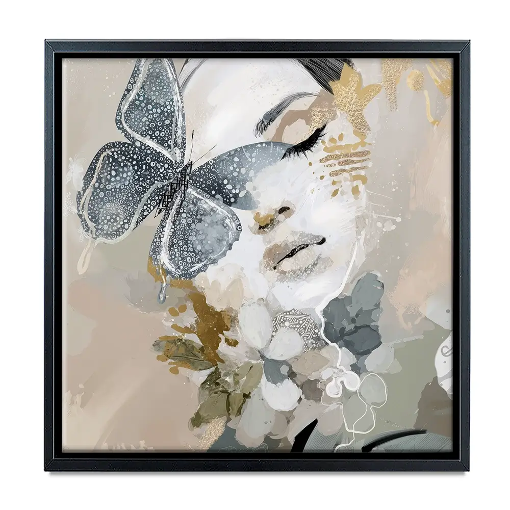 Mistwing Square Canvas Print Mistwing Square Canvas Print wall art product Bella Eve