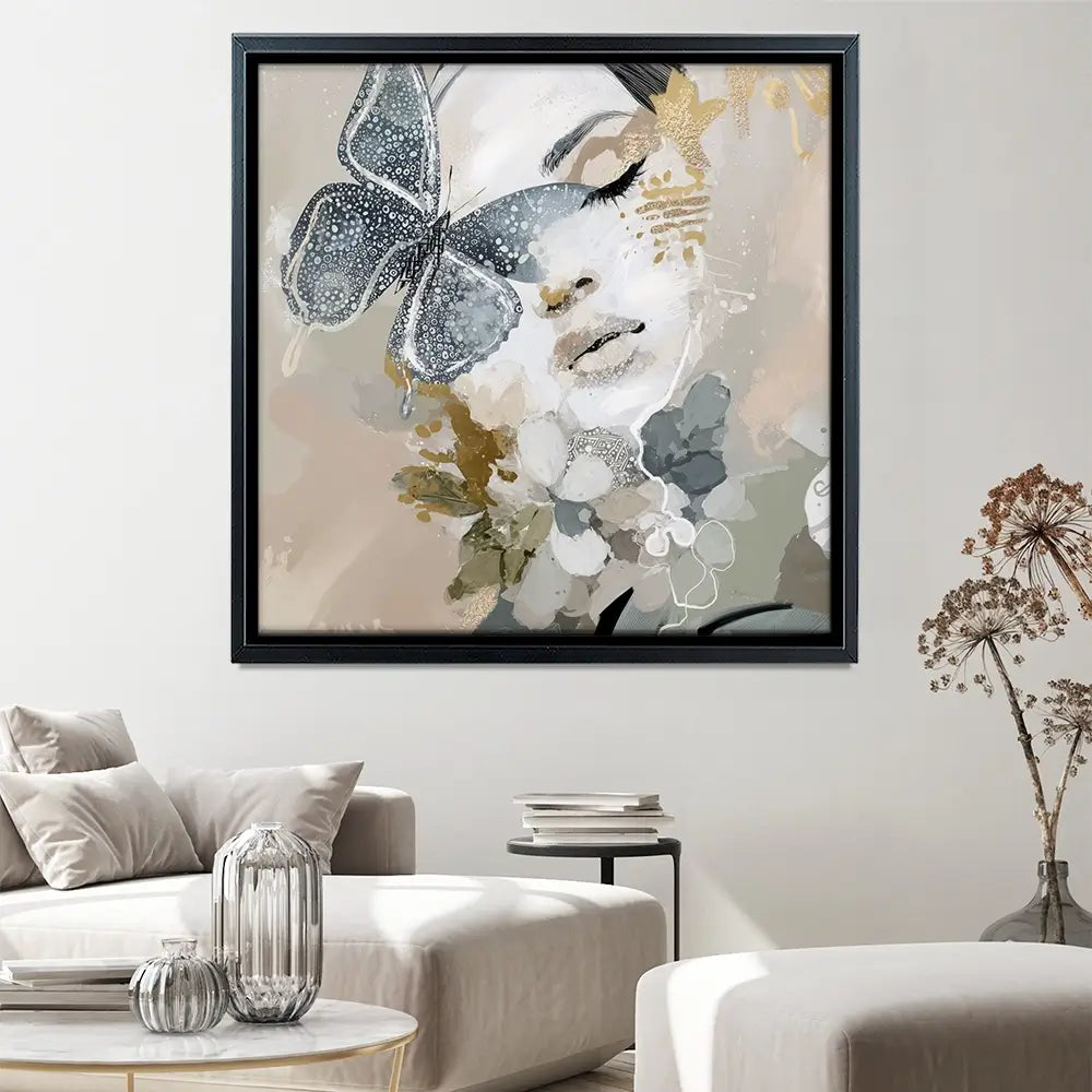 Mistwing Square Canvas Print Mistwing Square Canvas Print wall art product Bella Eve