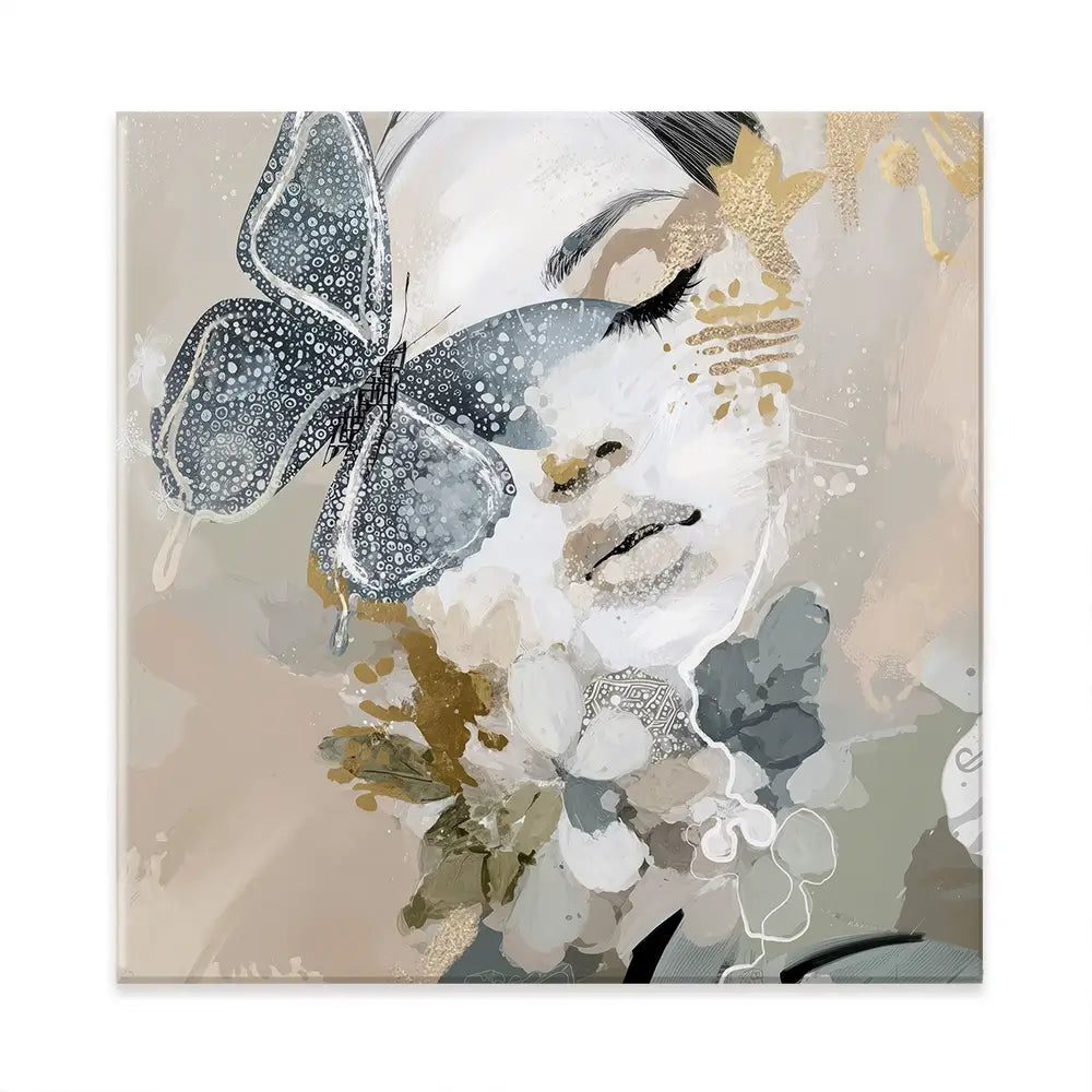 Mistwing Square Canvas Print Mistwing Square Canvas Print wall art product Bella Eve