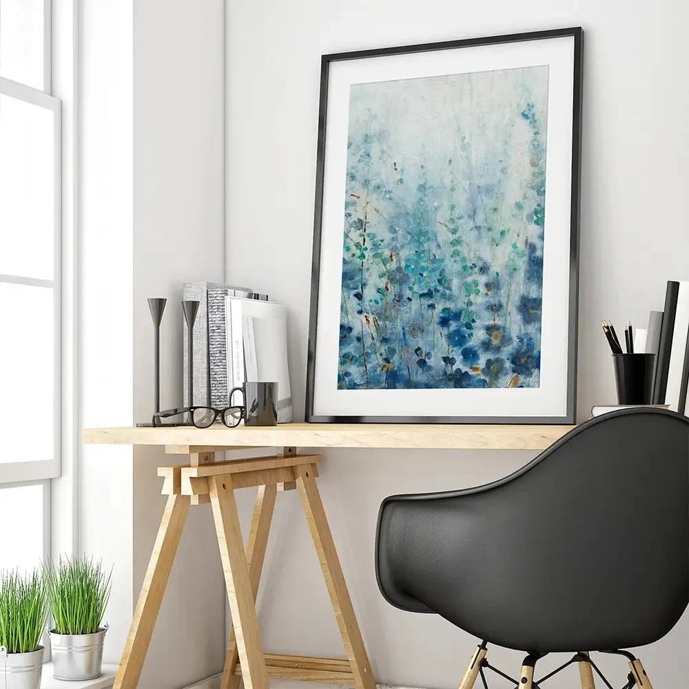 Misty Blooms Framed Art Print Misty Blooms Framed Art Print wall art product Tim O'Toole