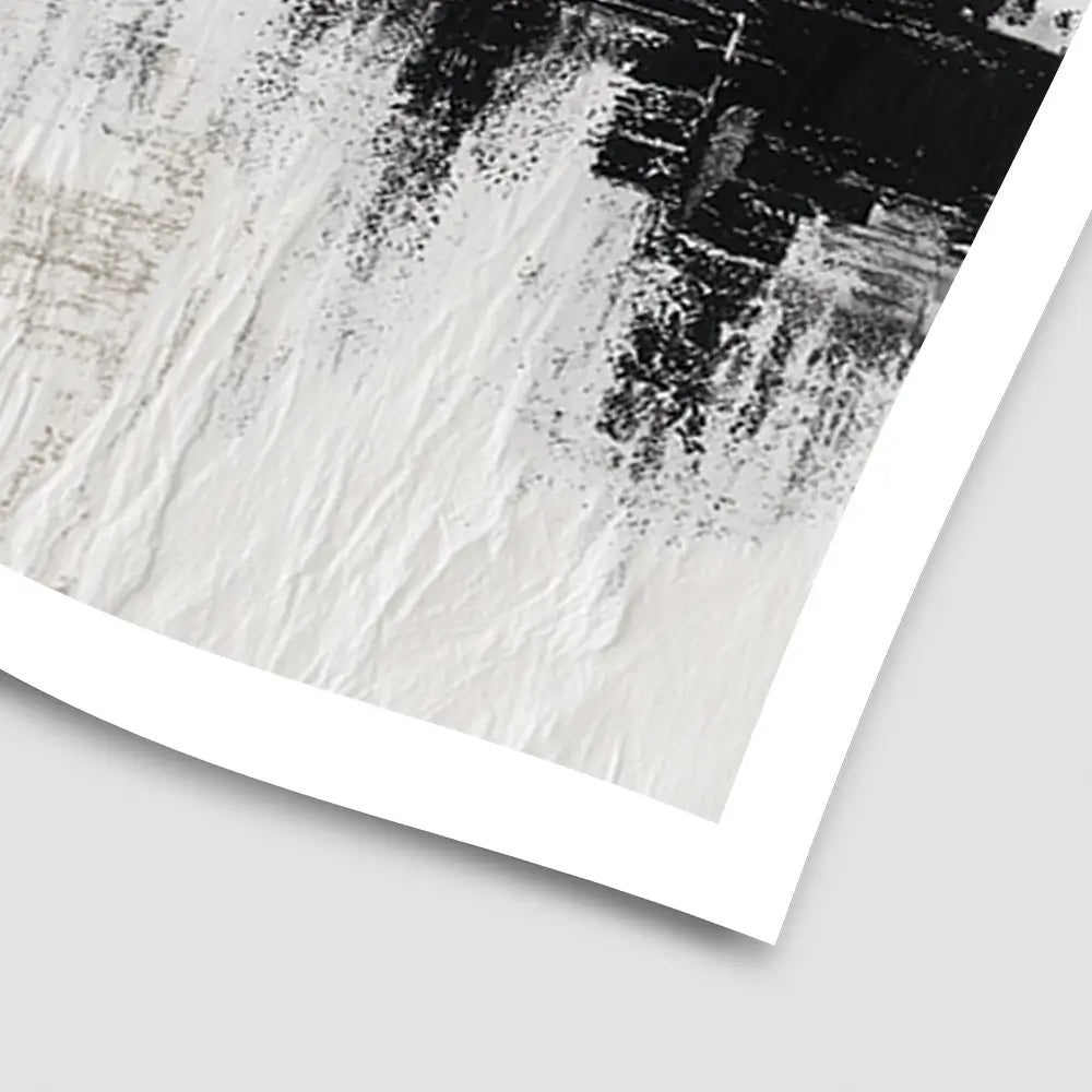 Misty Canal Skyline Art Print Misty Canal Skyline Art Print wall art product Chromatic Storm Studio