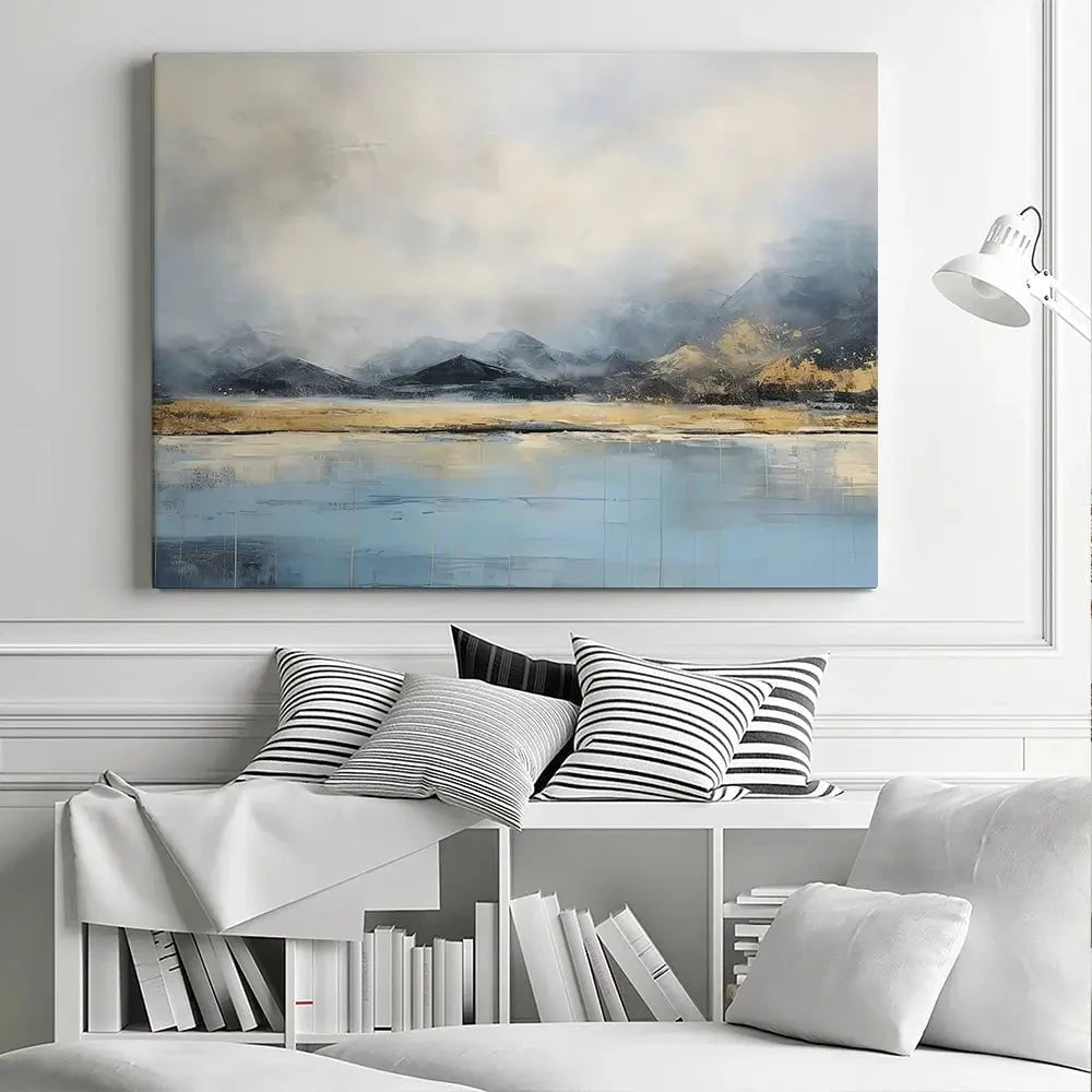 Misty Dawn Canvas Print Misty Dawn Canvas Print wall art product David Alexander Elder