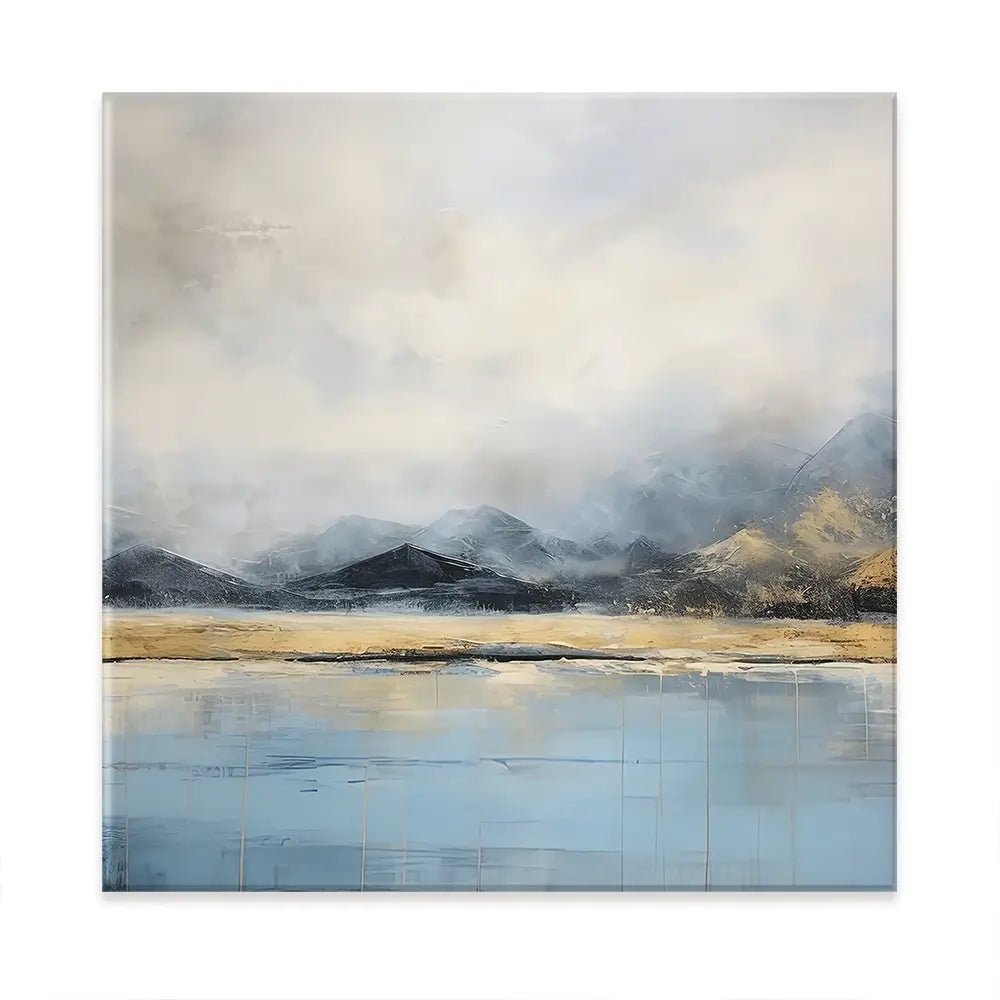 Misty Dawn Oversized Canvas Print Misty Dawn Oversized Canvas Print wall art product Art Print Shop