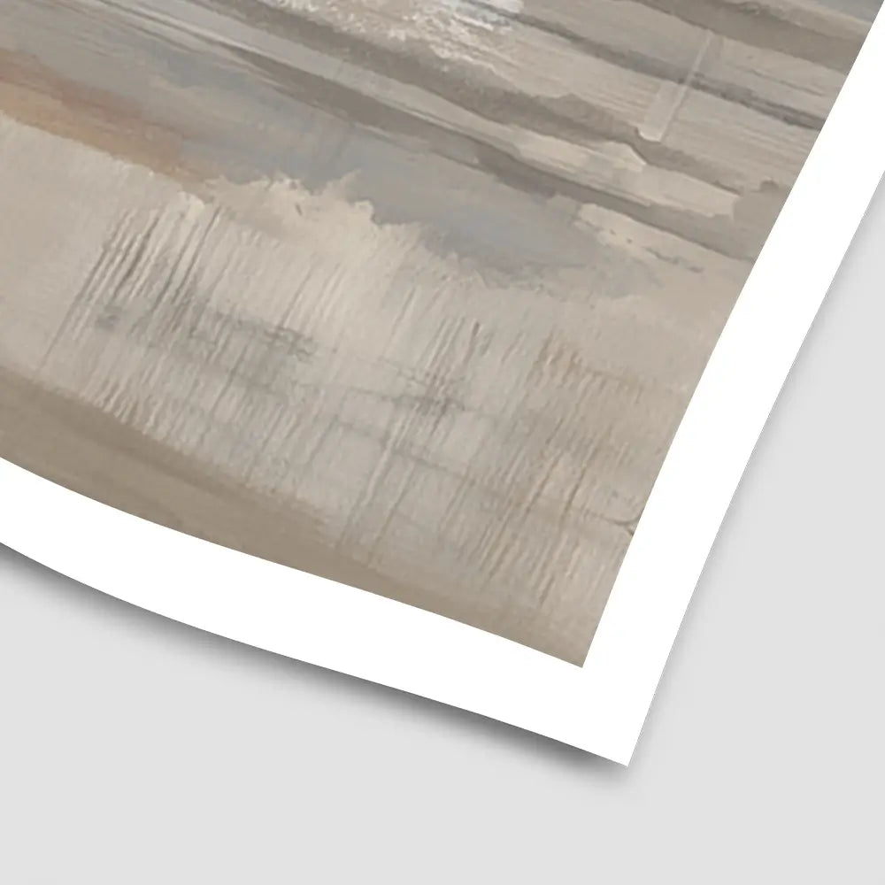 Misty Sunrise Drift Art Print Misty Sunrise Drift Art Print wall art product Chromatic Storm Studio