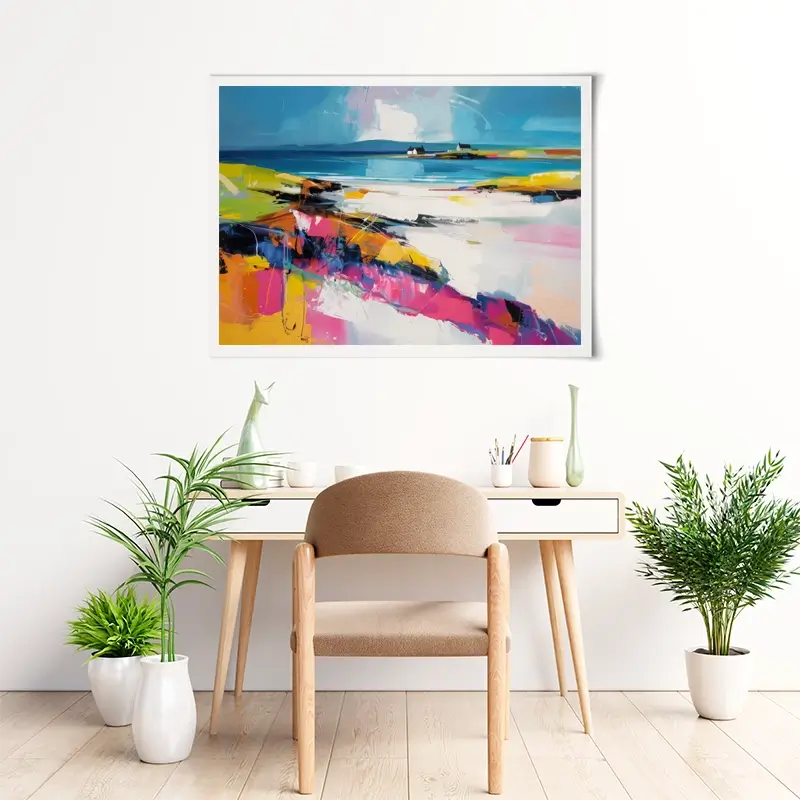 Modern Beach Abstract Art Print Modern Beach Abstract Art Print wall art product David Alexander Elder