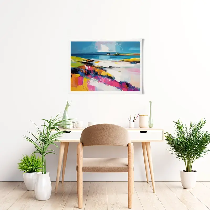 Modern Beach Abstract Art Print Modern Beach Abstract Art Print wall art product David Alexander Elder
