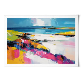 Modern Beach Abstract Art Print Modern Beach Abstract Art Print wall art product David Alexander Elder
