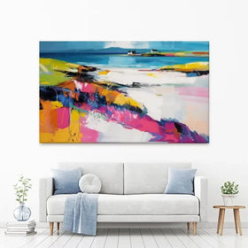 Modern Beach Abstract Canvas Print Modern Beach Abstract Canvas Print wall art product David Alexander Elder