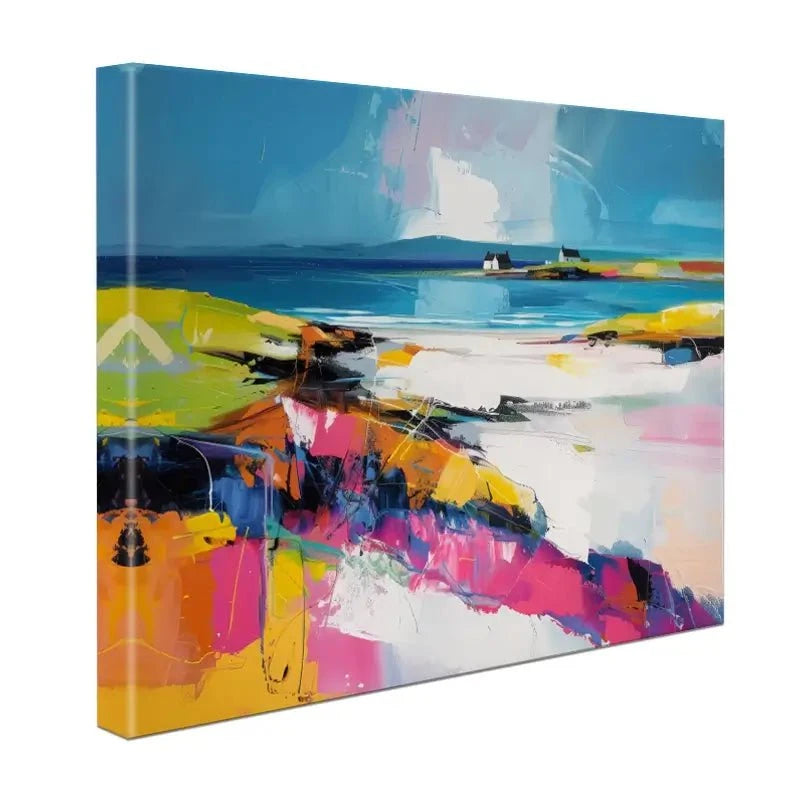 Modern Beach Abstract Canvas Print Modern Beach Abstract Canvas Print wall art product David Alexander Elder