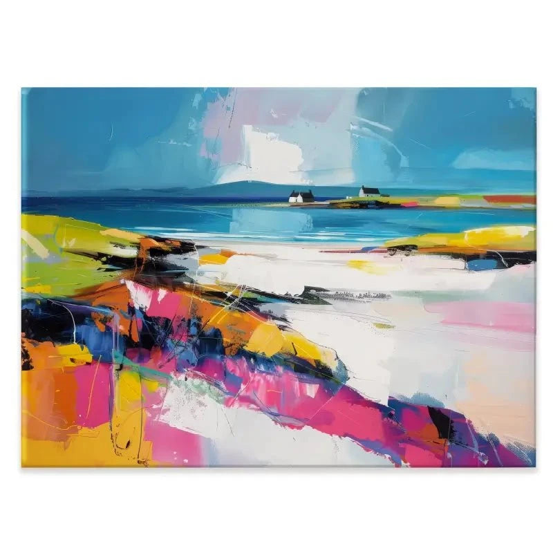 Modern Beach Abstract Canvas Print Modern Beach Abstract Canvas Print wall art product David Alexander Elder