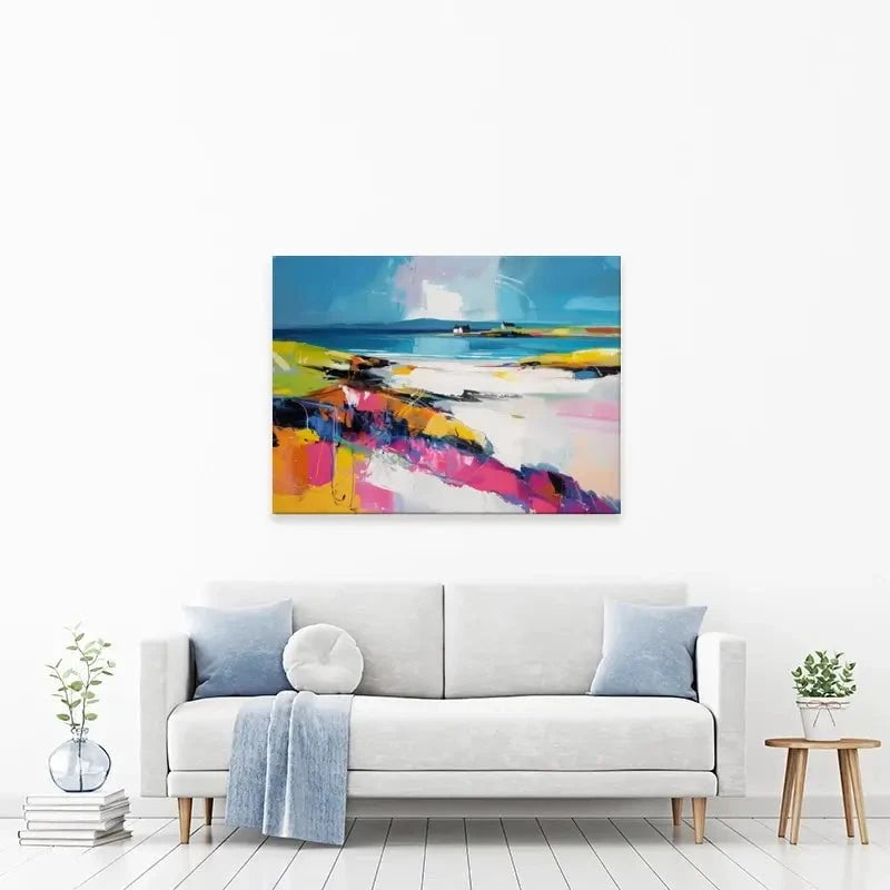 Modern Beach Abstract Canvas Print Modern Beach Abstract Canvas Print wall art product David Alexander Elder