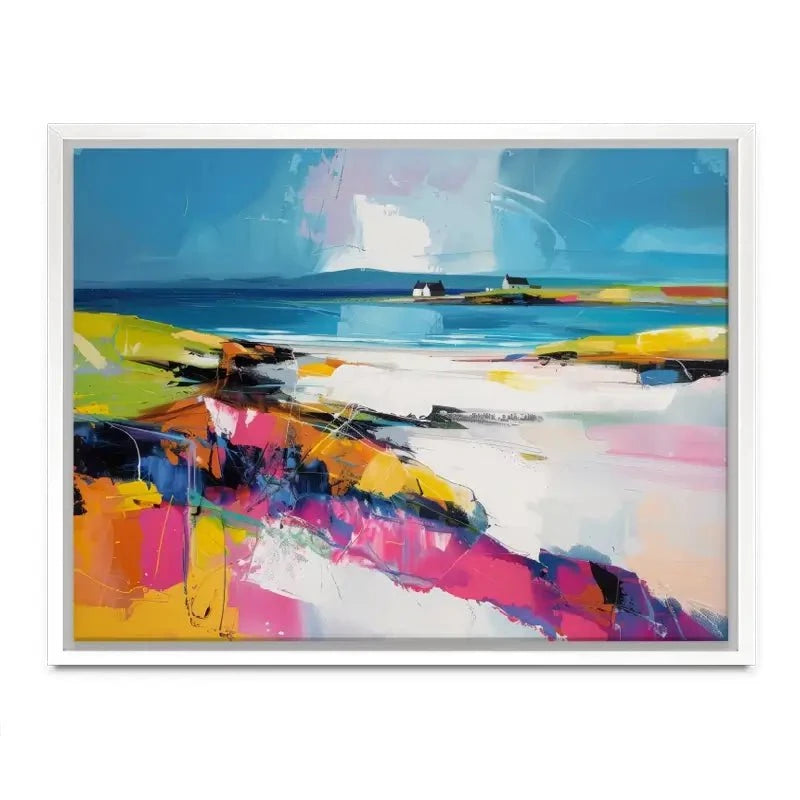 Modern Beach Abstract Canvas Print Modern Beach Abstract Canvas Print wall art product David Alexander Elder