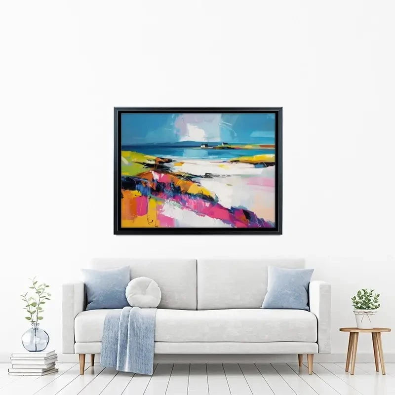 Modern Beach Abstract Canvas Print Modern Beach Abstract Canvas Print wall art product David Alexander Elder
