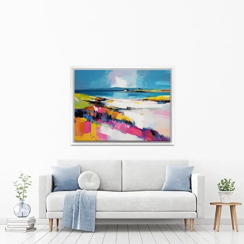 Modern Beach Abstract Canvas Print Modern Beach Abstract Canvas Print wall art product David Alexander Elder