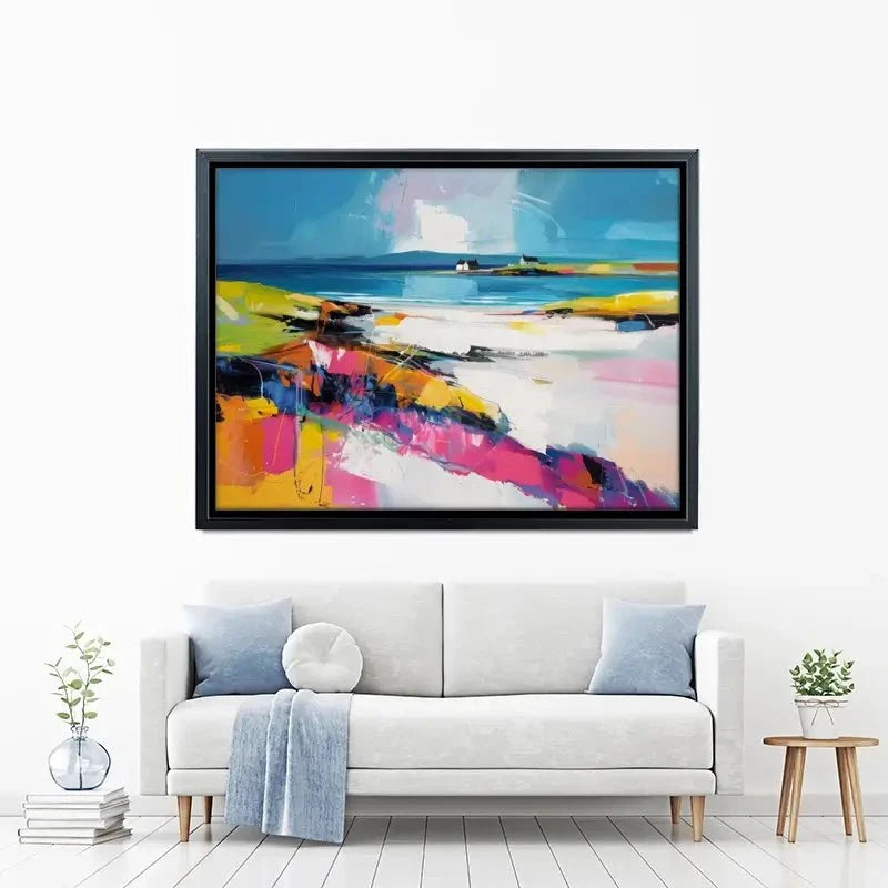 Modern Beach Abstract Canvas Print Modern Beach Abstract Canvas Print wall art product David Alexander Elder