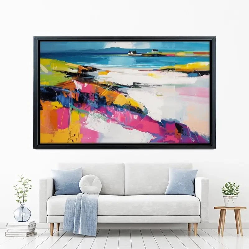 Modern Beach Abstract Canvas Print Modern Beach Abstract Canvas Print wall art product David Alexander Elder