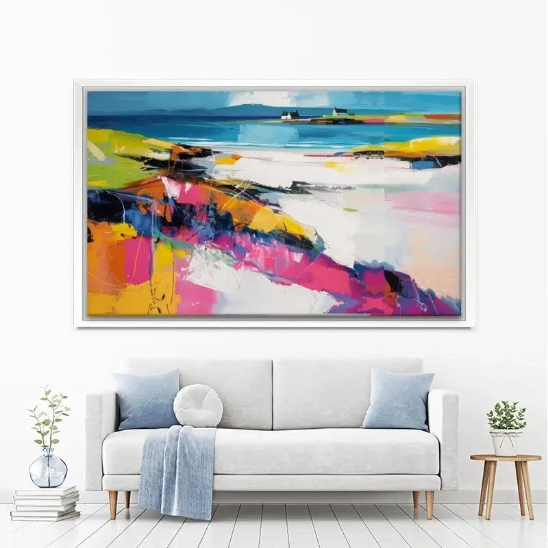 Modern Beach Abstract Canvas Print Modern Beach Abstract Canvas Print wall art product David Alexander Elder