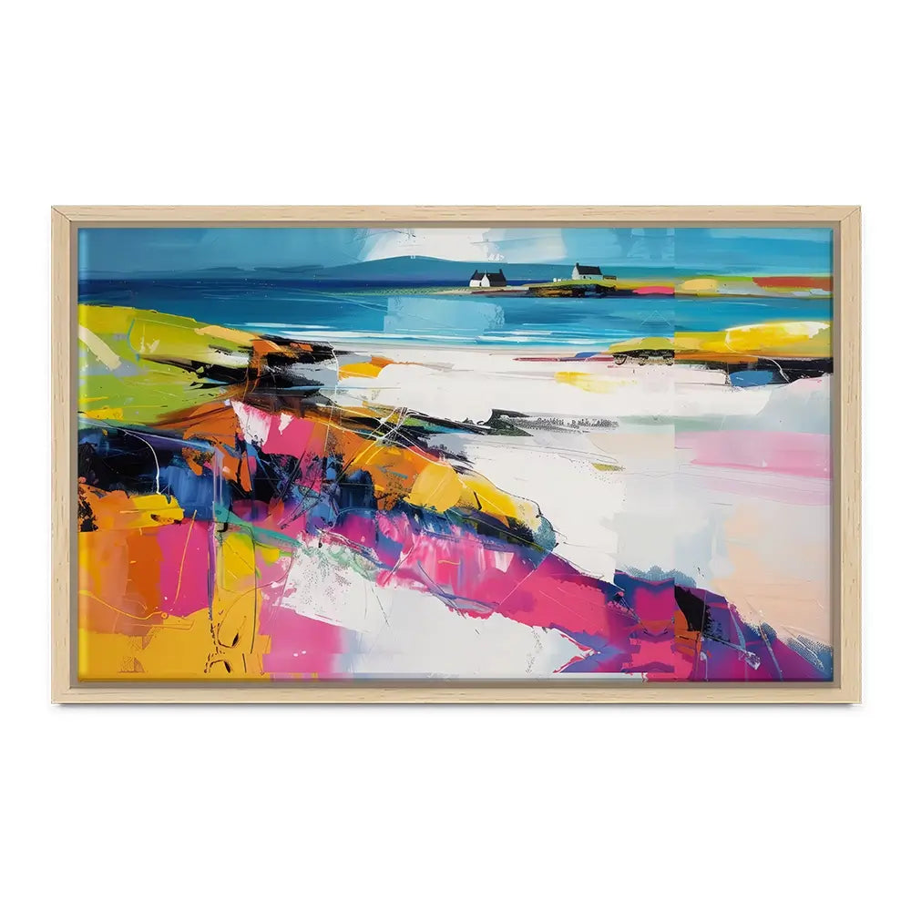 Modern Beach Abstract Canvas Print Modern Beach Abstract Canvas Print wall art product David Alexander Elder