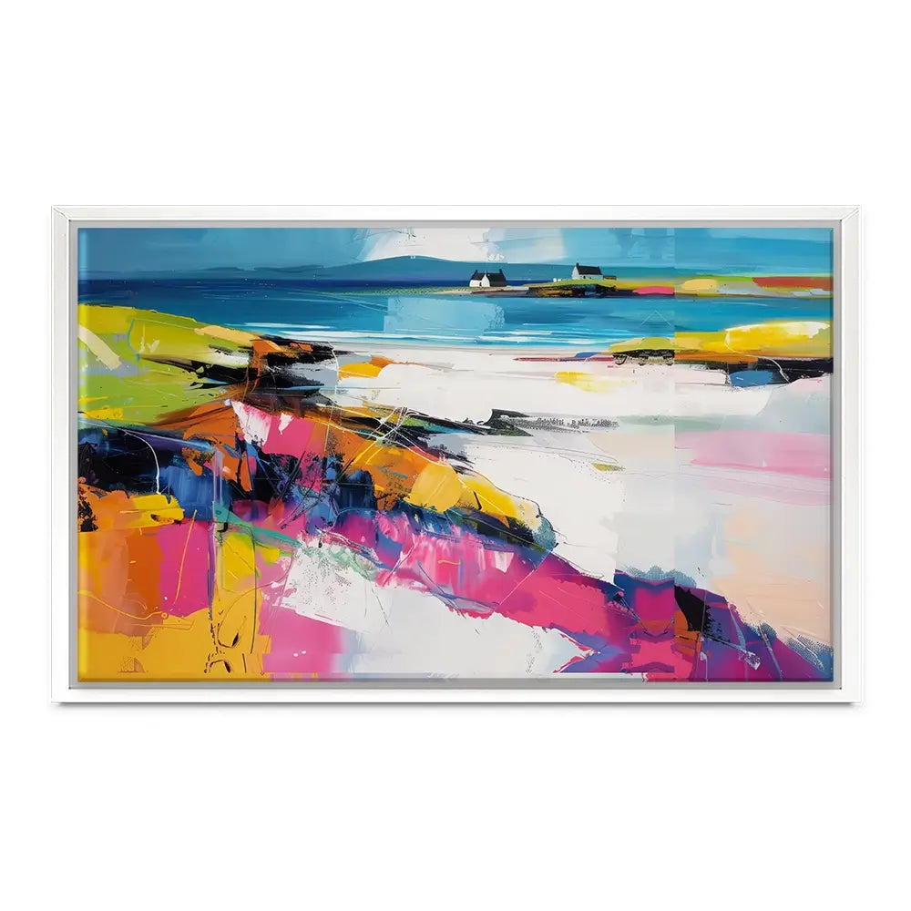 Modern Beach Abstract Canvas Print Modern Beach Abstract Canvas Print wall art product David Alexander Elder