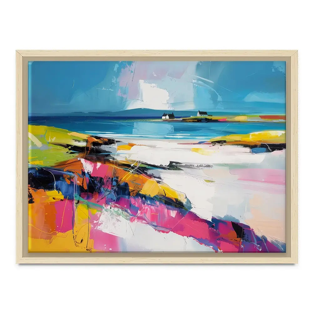 Modern Beach Abstract Canvas Print Modern Beach Abstract Canvas Print wall art product David Alexander Elder