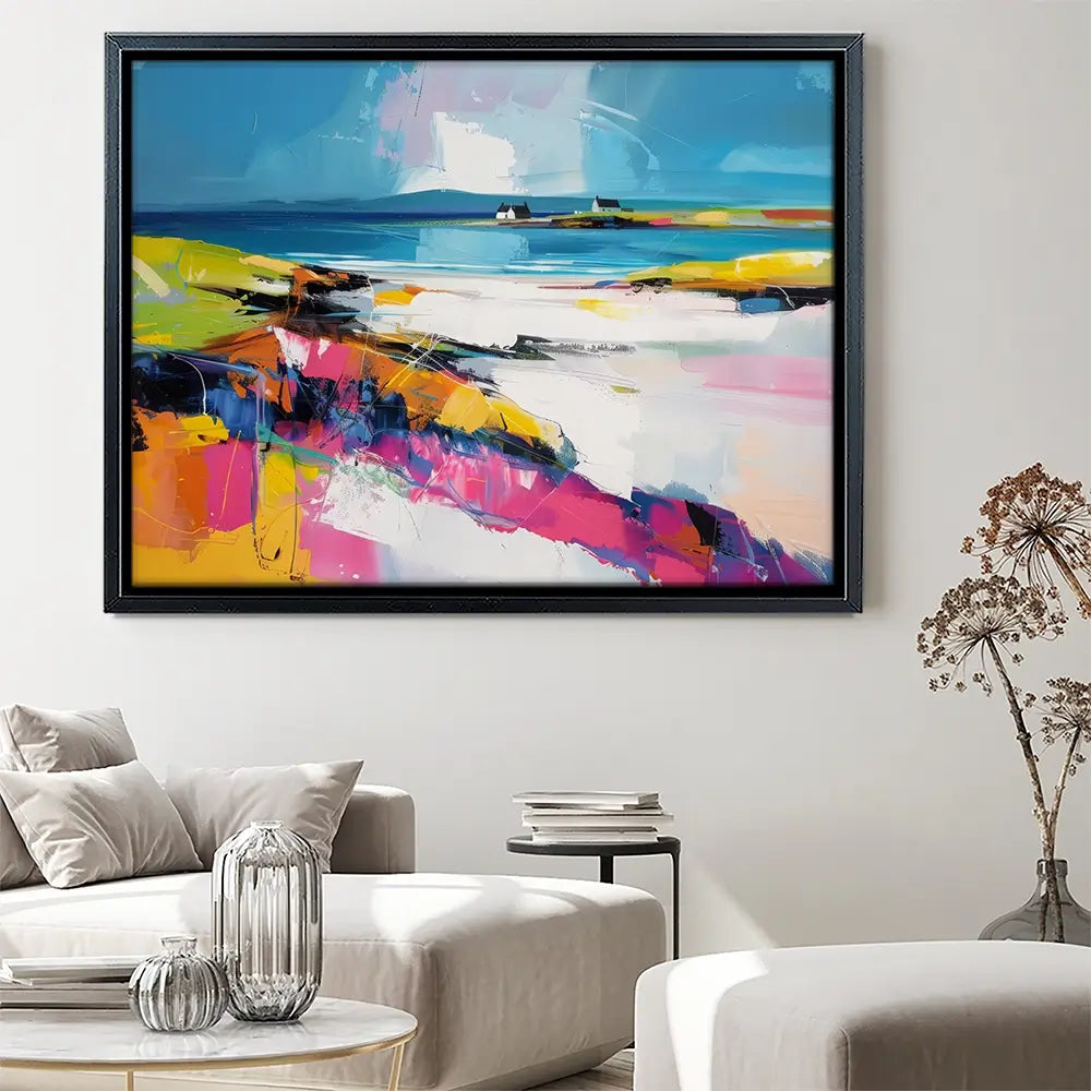 Modern Beach Abstract Canvas Print Modern Beach Abstract Canvas Print wall art product David Alexander Elder