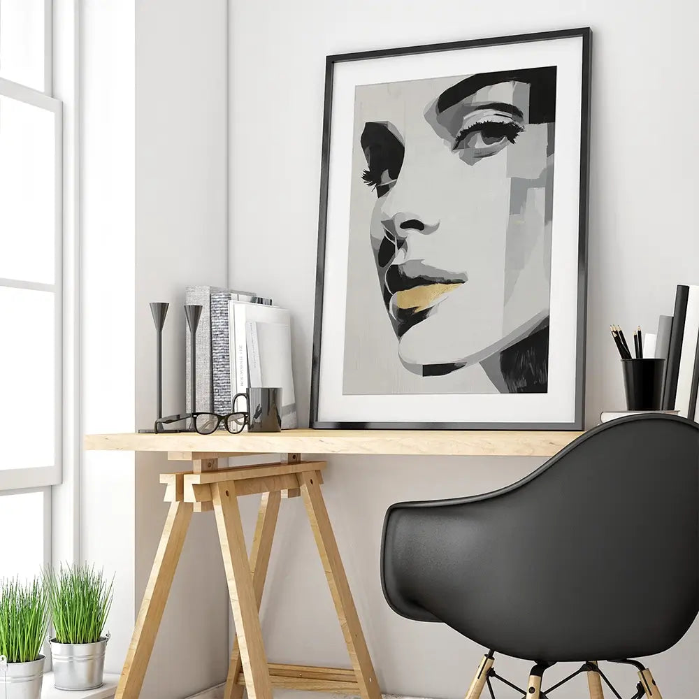 Modern Figure Framed Art Print Modern Figure Framed Art Print wall art product Svetlana Aleynikova