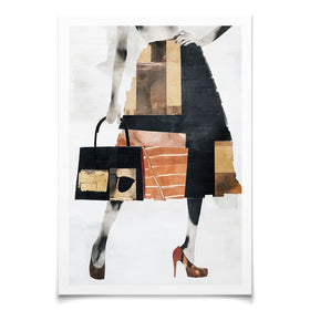 Modern Shopper Art Print Modern Shopper Art Print wall art product Svetlana Aleynikova