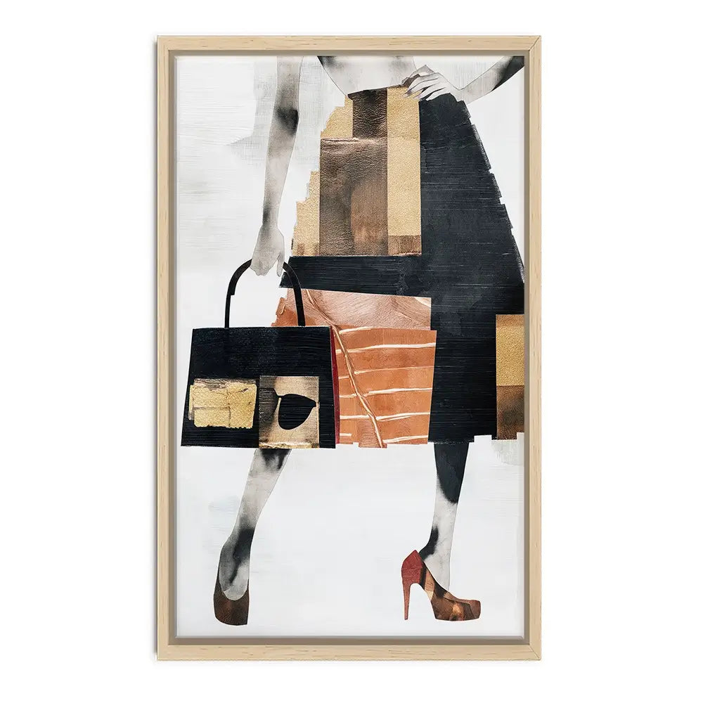 Modern Shopper Canvas Print Modern Shopper Canvas Print wall art product Svetlana Aleynikova