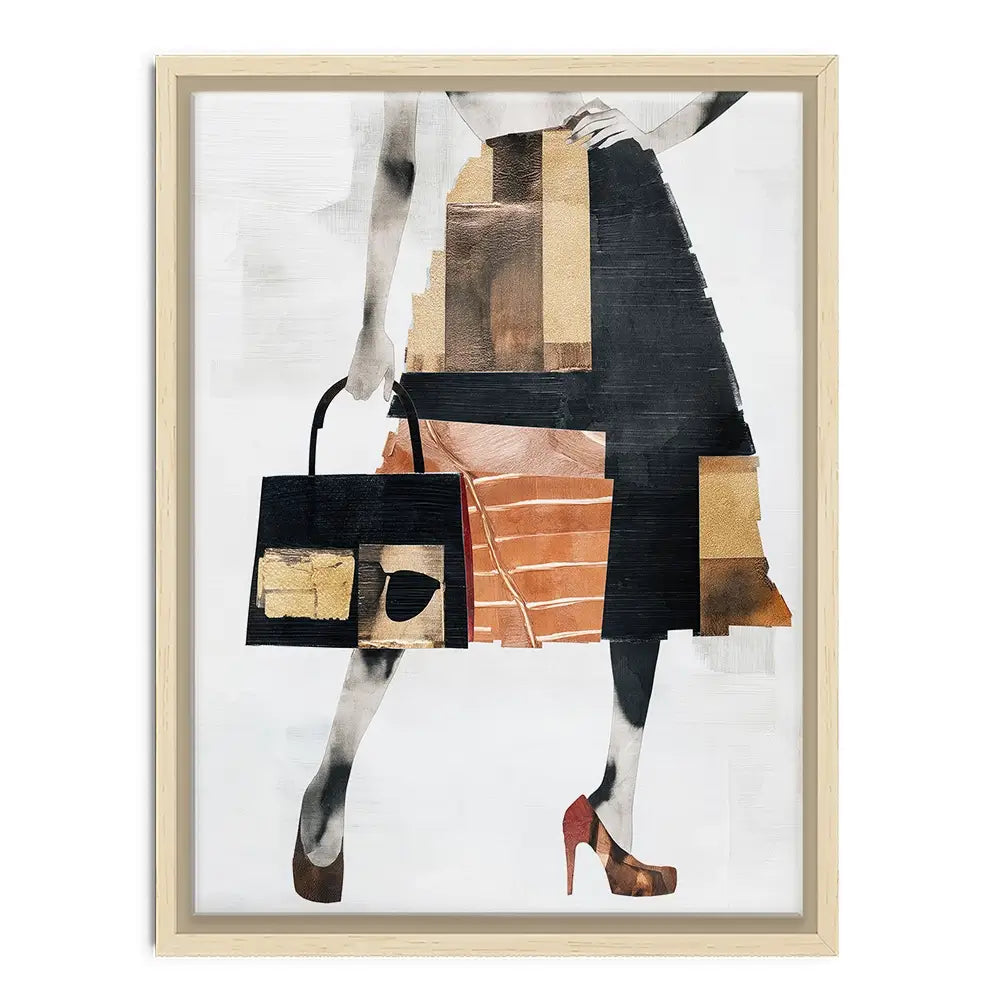 Modern Shopper Canvas Print Modern Shopper Canvas Print wall art product Svetlana Aleynikova
