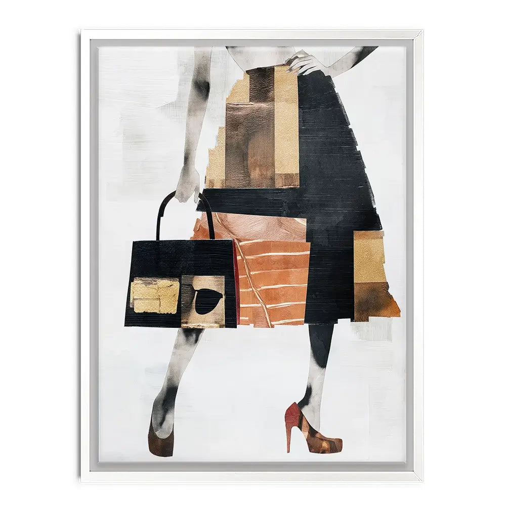 Modern Shopper Canvas Print Modern Shopper Canvas Print wall art product Svetlana Aleynikova