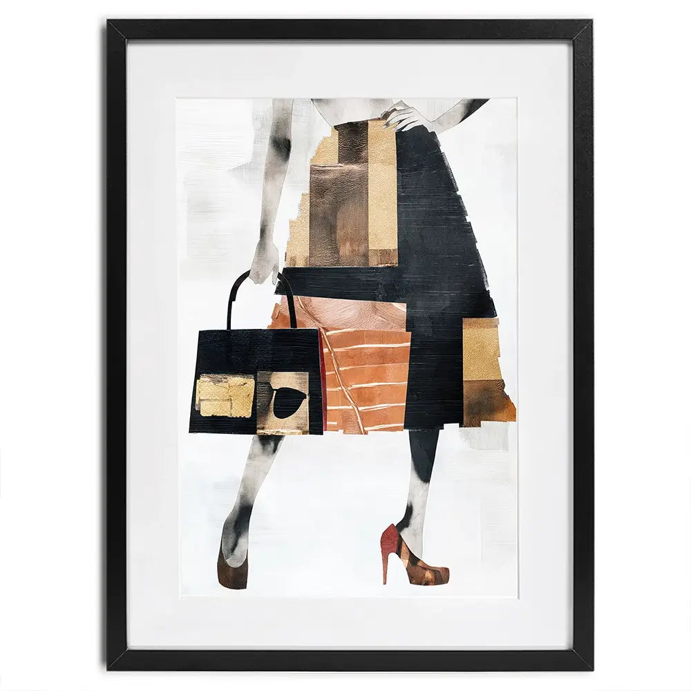 Modern Shopper Framed Art Print Modern Shopper Framed Art Print wall art product Svetlana Aleynikova