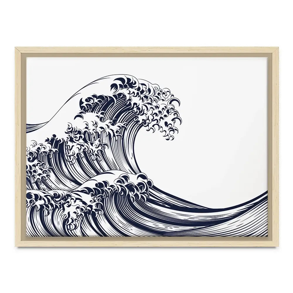 Modern Wave Canvas Print Modern Wave Canvas Print wall art product Christos Georghiou / Shutterstock