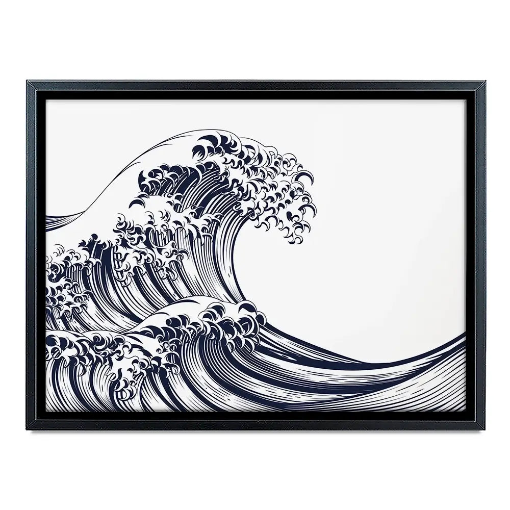Modern Wave Canvas Print Modern Wave Canvas Print wall art product Christos Georghiou / Shutterstock