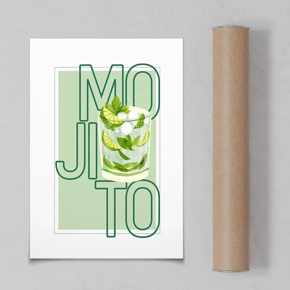 Mojito Art Print Mojito Art Print wall art product Art Print Shop