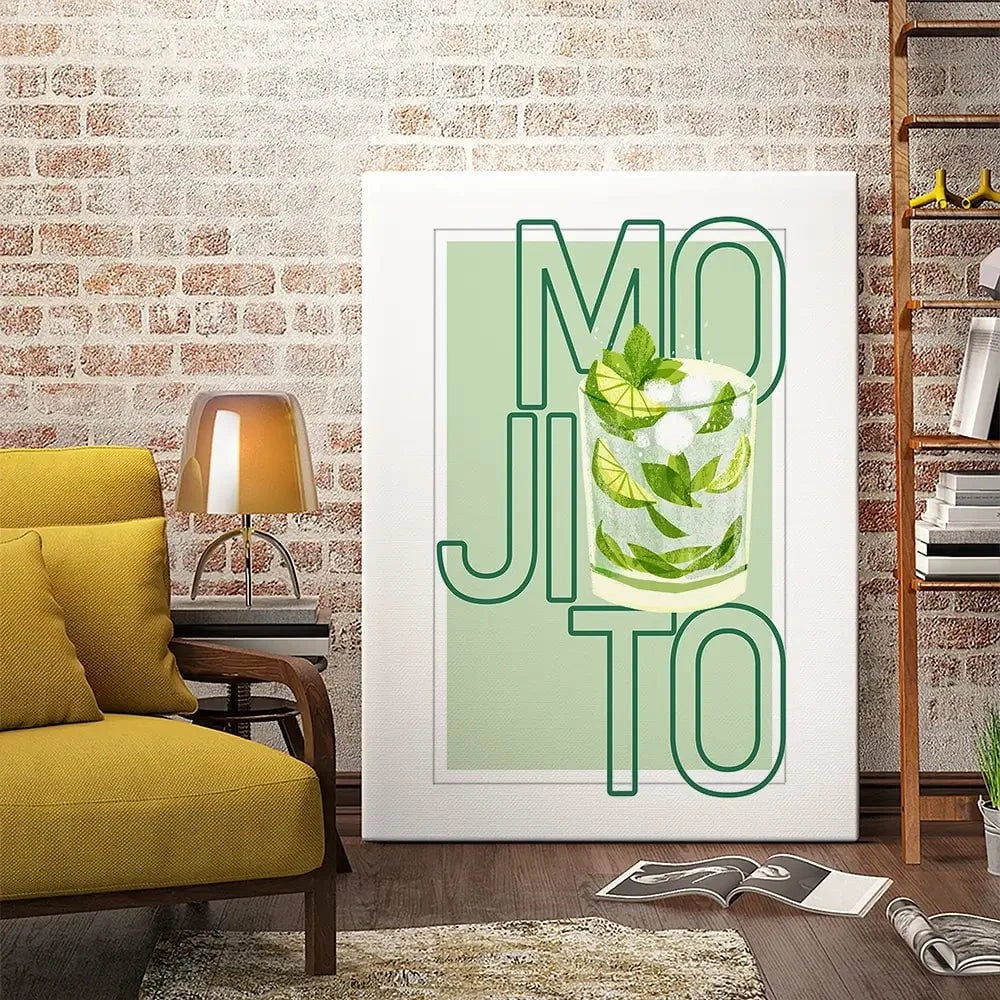 Mojito Canvas Print Mojito Canvas Print wall art product Art Print Shop