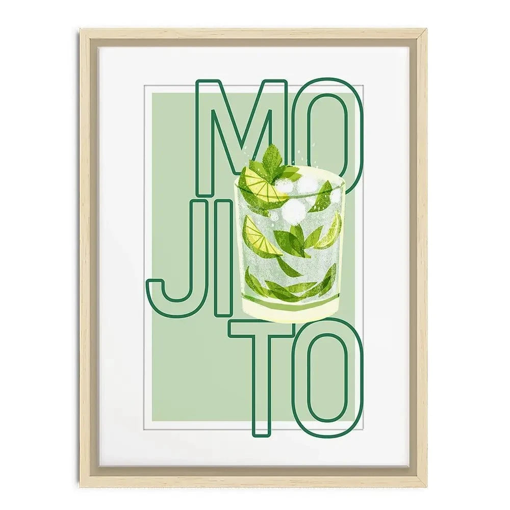 Mojito Canvas Print Mojito Canvas Print wall art product Art Print Shop
