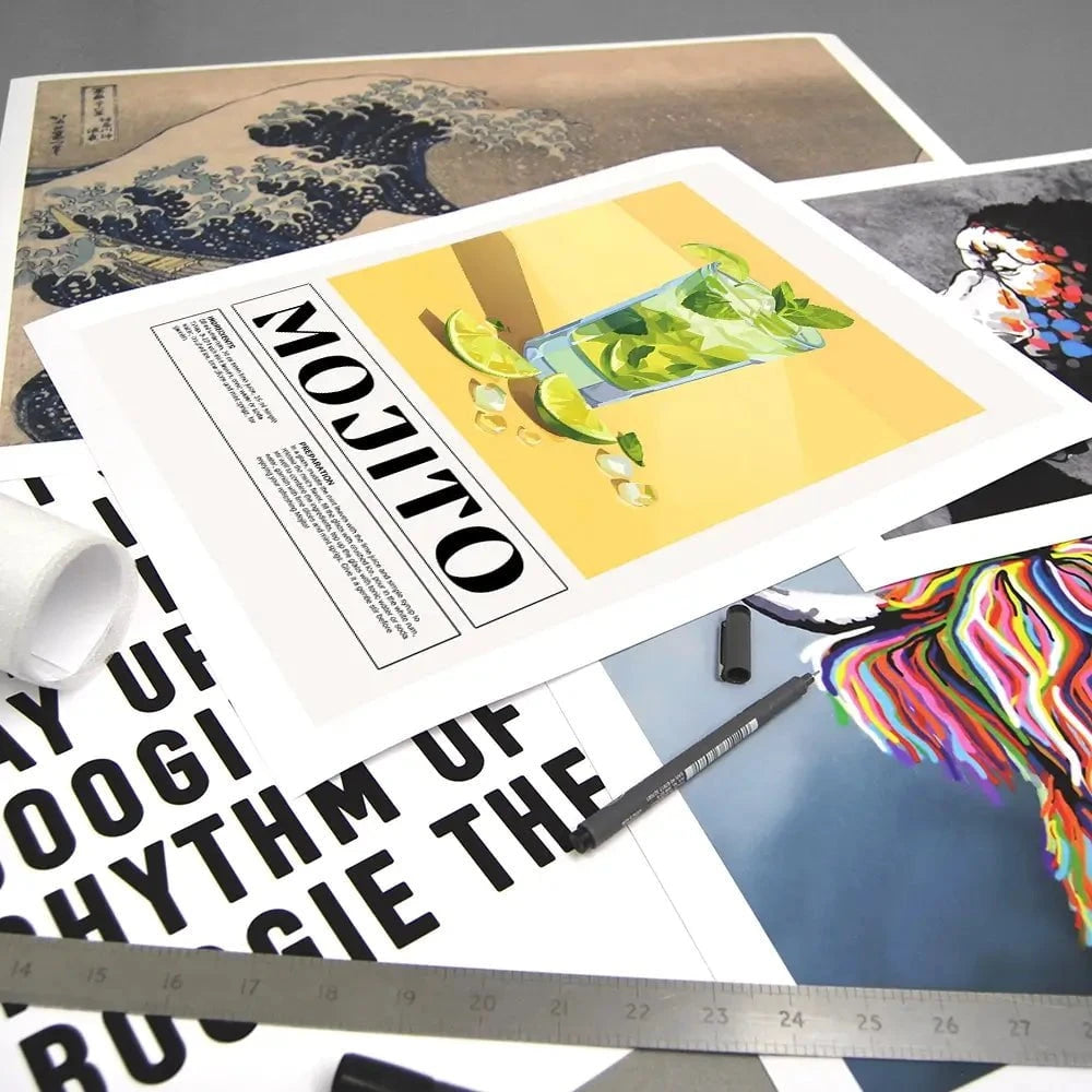 Mojito Recipe Art Print Mojito Recipe Art Print wall art product Art Print Shop