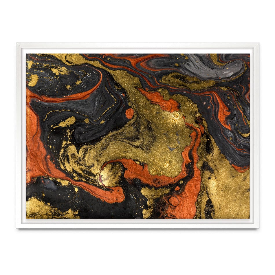 Molten Marble Canvas Print wall art product Ana Babii / Shutterstock