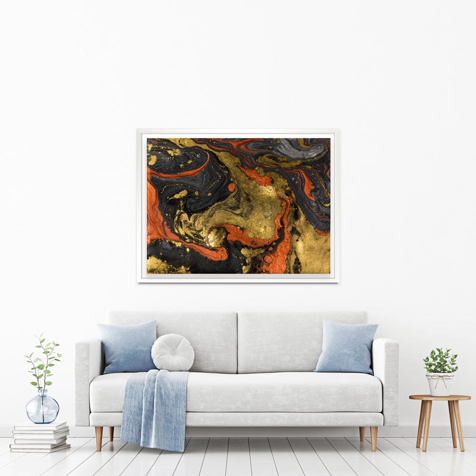 Molten Marble Canvas Print wall art product Ana Babii / Shutterstock