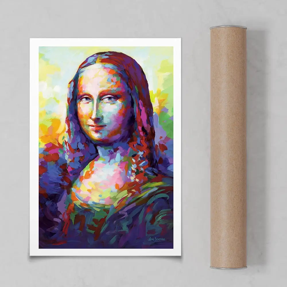 Mona Lisa Art Print Mona Lisa Art Print wall art product Leon Devenice
